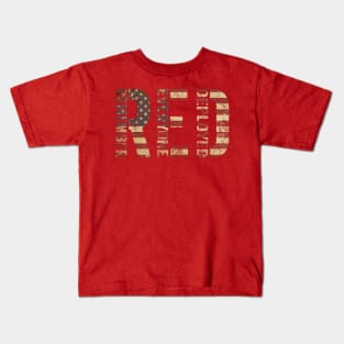 Red Friday Military Support Remember Everyone Deployed Kids T-Shirt